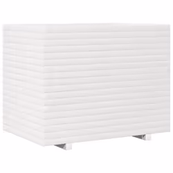 vidaXL Garden Planter Outdoor Flower Pot Planter Pot Wax Brown Solid Wood Pine - white, 90 x 60 x 72 cm - Additional view 6