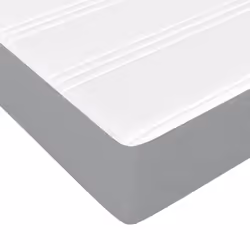 vidaXL Bed with Mattress Wax Brown Bedroom Bed Base Bedstead Solid Wood Pine - white, 140 x 200 cm - Additional view 8