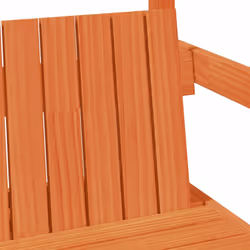 vidaXL Bed and Bench Set with Roof Kids Bed Frame Bed Base Solid Wood Pine - wax brown, 90 x 200 cm - Additional view 10