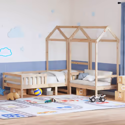 VidaXL 3282180 kids bed Wood
