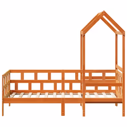 VidaXL 3282239 kids bed Brown Wood