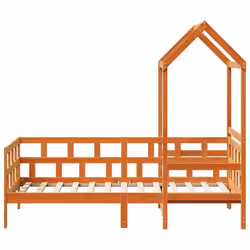 VidaXL 3282242 kids bed Brown Wood