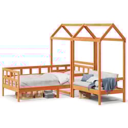 VidaXL 3282251 kids bed Brown Wood