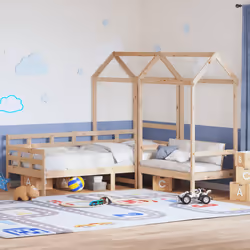 VidaXL 3282334 kids bed Wood