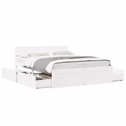 VidaXL 3282349, White, 145.5 cm, 2.06 m, 78 cm, 1400 x 2000 mm, 1 pc(s)