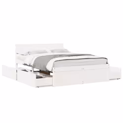 VidaXL 3282358, White, 140.5 cm, 195.5 cm, 78 cm, 1350 x 1900 mm, 1 pc(s)