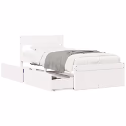 VidaXL 3282361, White, 125.5 cm, 195.5 cm, 78 cm, 1200 x 1900 mm, 1 pc(s)