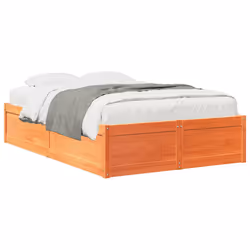 VidaXL 3282380, Brown, 126.5 cm, 2.06 m, 37 cm, 1200 x 2000 mm, 1 pc(s)
