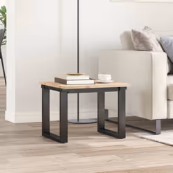 vidaXL Table Tops Replacement Dining Table Top Rectangular Solid Wood Pine - 50 x 50 x 1,7 cm/ 1 pcs - Additional view 2