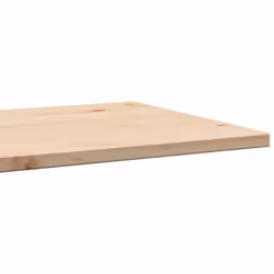 vidaXL Table Tops Replacement Dining Table Top Rectangular Solid Wood Pine - 50 x 50 x 1,7 cm/ 1 pcs - Additional view 6