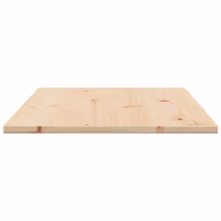 vidaXL Table Tops Replacement Dining Table Top Rectangular Solid Wood Pine - 80 x 50 x 1,7 cm/ 1 pcs - Additional view 5