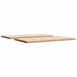 vidaXL Table Tops Replacement Dining Table Top Rectangular Solid Wood Pine - 90 x 45 x 2,5 cm/ 2 pcs - Additional view 4