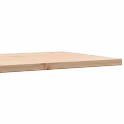 vidaXL Table Tops Replacement Dining Table Top Rectangular Solid Wood Pine - 100 x 50 x 2,5 cm/ 1 pcs - Additional view 6