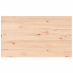 vidaXL Table Tops Replacement Dining Table Top Rectangular Solid Wood Pine - 80 x 47 x2,5 cm/ 3 pcs - Additional view 2