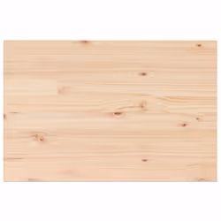 vidaXL Table Tops Replacement Dining Table Top Rectangular Solid Wood Pine - 80 x 53 x 2.5 cm/ 3 pcs - Additional view 2