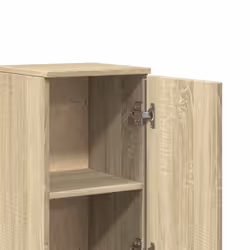 vidaXL Bathroom Furniture Set 3 Piece Sink Cabinet Sonoma Oak Engineered Wood - Additional view 7
