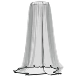 vidaXL Mosquito Net for Umbrella Bug Netting Mosquito Mesh Neting 220 Mesh - black, 300 x 230 cm
