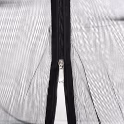 vidaXL Mosquito Net for Umbrella Bug Netting Mosquito Mesh Neting 220 Mesh - black, 300 x 230 cm - Additional view 4