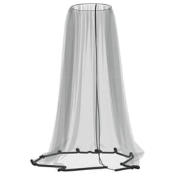 vidaXL Mosquito Net for Umbrella Bug Netting Mosquito Mesh Neting 220 Mesh - black, 330 x 250 cm