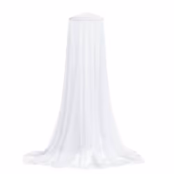 vidaXL Mosquito Net for Bed Mosquito Mesh Net Bed Tent Canopy 220 Mesh White - 850 cm