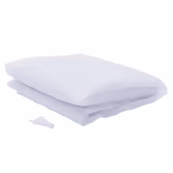 vidaXL Mosquito Net for Bed Mosquito Mesh Net Bed Tent Canopy 220 Mesh White - 1020 cm - Additional view 5