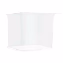 vidaXL Hanging Mosquito Net Bed Mosquito Mesh Net Bed Canopy 156 Mesh White - 220 x 120 x 150 cm