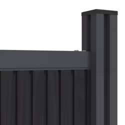 vidaXL Fence Panel Patio Outdoor Privacy Fence Board Garden Picket Fence WPC - grey, 1391 x 186 cm - Additional view 8