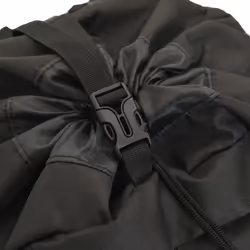 vidaXL Hiking Backpack Lightweight Travel Rucksack Black 80 L Oxford Fabric - Additional view 5