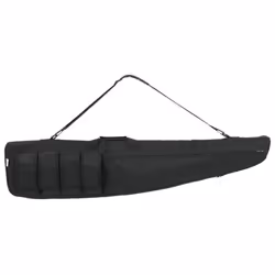 vidaXL Rifle Bag with Shoulder Strap Portable Gun Bag Gun Case Oxford Fabric - black, 120 x 25 x 7 cm