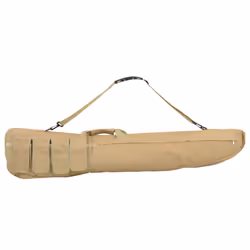 vidaXL Rifle Bag with Shoulder Strap Portable Gun Bag Gun Case Oxford Fabric - khaki, 120 x 25 x 7 cm