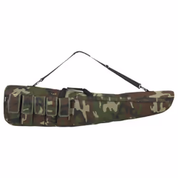 vidaXL Rifle Bag with Shoulder Strap Portable Gun Bag Gun Case Oxford Fabric - camouflage, 135 x 30 x 7 cm