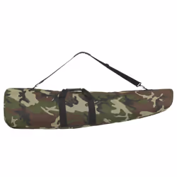 vidaXL Rifle Bag with Shoulder Strap Portable Gun Bag Gun Case Oxford Fabric - camouflage, 135 x 30 x 7 cm