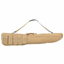 vidaXL Rifle Bag with Shoulder Strap Portable Gun Bag Gun Case Oxford Fabric - khaki, 135 x 30 x 7 cm