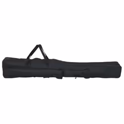 vidaXL Fishing Rod Bag Folding Fishing Rod Reel Bag Black 150 cm Oxford Fabric