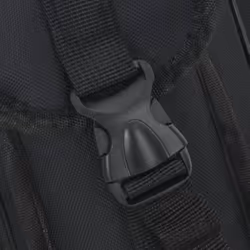 vidaXL Fishing Rod Bag Folding Fishing Rod Reel Bag Black 160 cm Oxford Fabric - Additional view 5