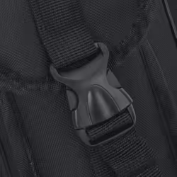 vidaXL Fishing Rod Bag Folding Fishing Rod Reel Bag Black 160 cm Oxford Fabric - Additional view 5
