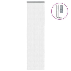 vidaXL Chain Door Fly Screen Chain Curtain Door Screen 90x220 cm Aluminium - 56 x 186 cm