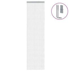 vidaXL Chain Door Fly Screen Chain Curtain Door Screen 90x220 cm Aluminium - 56 x 202 cm