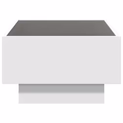 vidaXL Side Table with LED Hallway Tea End Table Sofa Table Engineered Wood - white, 70 x 50 x 30 cm - Additional view 6