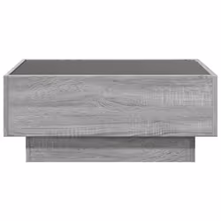 vidaXL Side Table with LED Hallway Tea End Table Sofa Table Engineered Wood - grey sonoma, 70 x 50 x 30 cm - Additional view 5