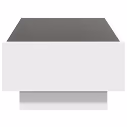 vidaXL Side Table with LED Hallway Tea End Table Sofa Table Engineered Wood - white, 90 x 50 x 30 cm - Additional view 6