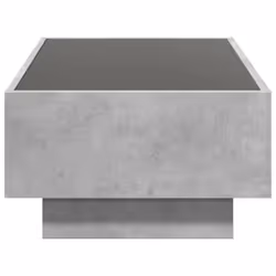 vidaXL Side Table with LED Hallway Tea End Table Sofa Table Engineered Wood - concrete grey, 90 x 50 x 30 cm - Additional view 6