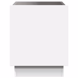 vidaXL Coffee Table with Infinity LED Hallway End Table Accent Side Table - white, 50 x 50 x 50 cm - Additional view 6
