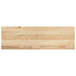 vidaXL Stair Treadss Step Mat Door Mat Tread Mat Untreated Solid Wood Oak - natural, 80 x 25 x 2 cm/ 4 pcs