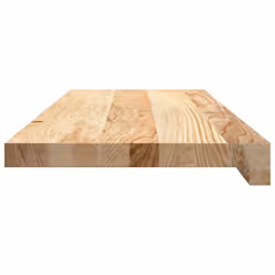 vidaXL Stair Treadss Step Mat Door Mat Tread Mat Untreated Solid Wood Oak - natural, 70 x 25 x 2 cm/ 8 pcs - Additional view 5