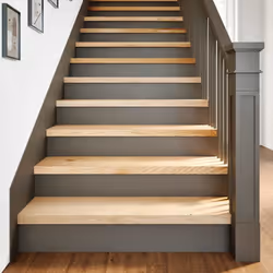 vidaXL Stair Treads 8 pcs Untreated 90x25x2 cm Solid Wood Oak