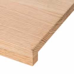 vidaXL Stair Treadss Step Mat Door Mat Tread Mat Untreated Solid Wood Oak - natural, 70 x 25 x 2 cm/ 16 pcs - Additional view 7