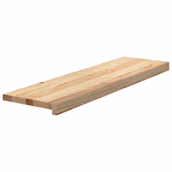 vidaXL Stair Treads 16 pcs Untreated 90x30x2 cm Solid Wood Oak