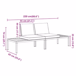 VidaXL 3283705 outdoor furniture set - Additional view 6