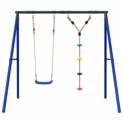 vidaXL Outdoor Swing Set with Swing and Disc Swing Play Swing Kids Swing Set - Additional view 2